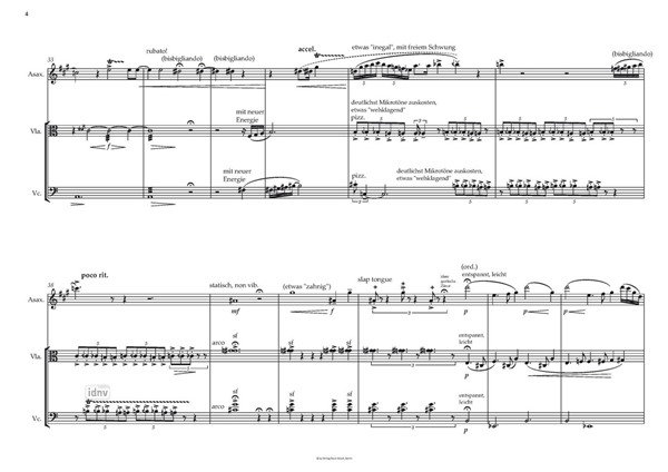Sole Sola - World´s gone crazy für Altsaxophon, Viola und Violoncello (2022) Sole Sola - World´s gone crazy für Altsaxophon, Viola und Violoncello (2022)