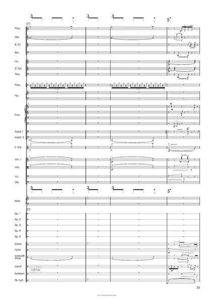 flatrate für 5 Sprecher, großes Ensemble und Live-Elektronik flatrate für 5 Sprecher, großes Ensemble und Live-Elektronik