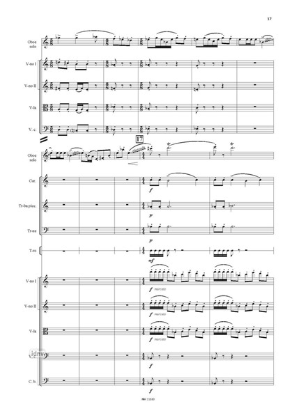 Konzert für Oboe und Kammerensemble (1987) Konzert für Oboe und Kammerensemble (1987)