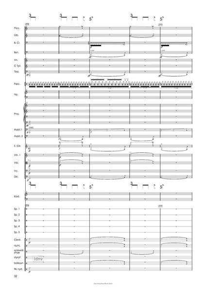 flatrate für 5 Sprecher, großes Ensemble und Live-Elektronik flatrate für 5 Sprecher, großes Ensemble und Live-Elektronik