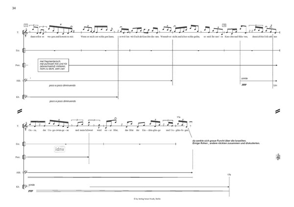 König David für gemischten Chor, Sprecher, Zuspielband und Ensemble (2009) König David für gemischten Chor, Sprecher, Zuspielband und Ensemble (2009)