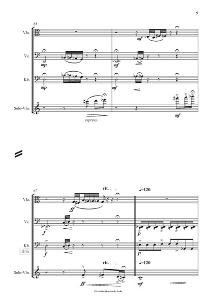 Kaddish 1944 Fassung für Solo-Violine und Streichorchester (2009/12) Kaddish 1944 Fassung für Solo-Violine und Streichorchester (2009/12)