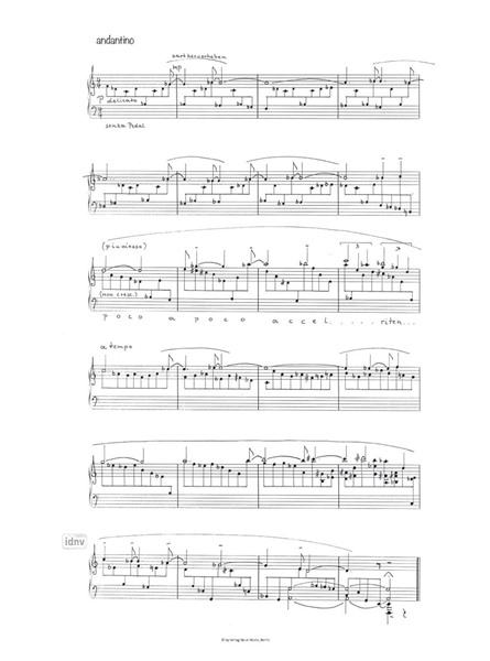 Fünf Miniaturen für Klavier solo (1985) Fünf Miniaturen für Klavier solo (1985)