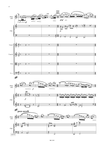 Konzert für Oboe und Kammerensemble (1987) Konzert für Oboe und Kammerensemble (1987)