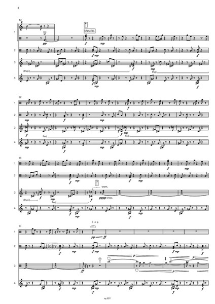 Schlagzeugquartett für Schlagzeugquartett (2024) Schlagzeugquartett für Schlagzeugquartett (2024)