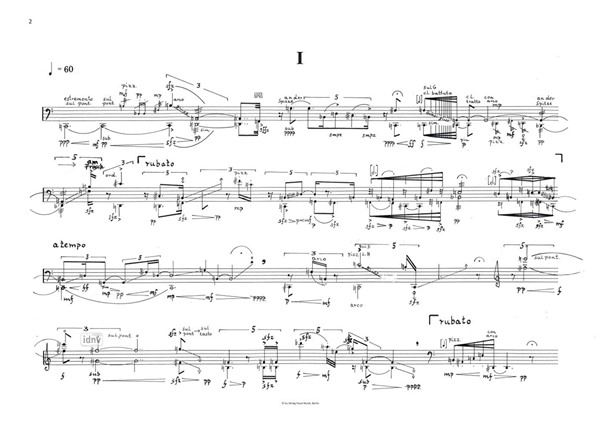 7 Aggregationen für Violoncello solo (1988) 7 Aggregationen für Violoncello solo (1988)