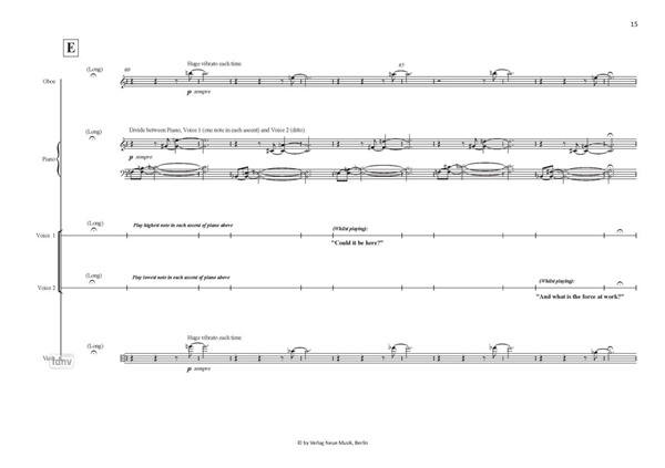 Source of Energy, Routes of Power für Oboe, Klavier, Viola und 2 Sprecher Source of Energy, Routes of Power für Oboe, Klavier, Viola und 2 Sprecher