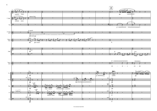 Epigramm I Fassung für Tenor (oder Sopran) und Kammerorchester (2001) Epigramm I Fassung für Tenor (oder Sopran) und Kammerorchester (2001)