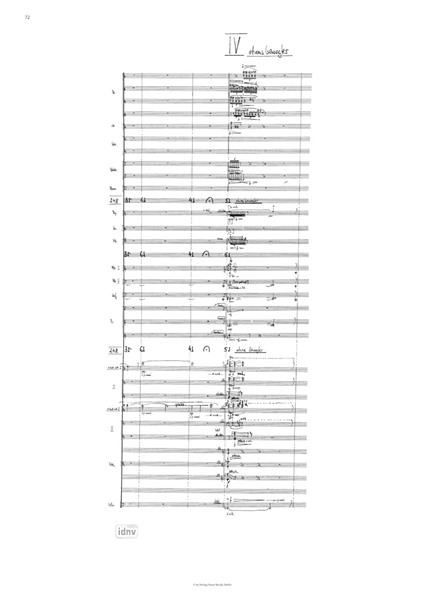 Sinfonia für großes Orchester (1995/97, rev. 2008) Sinfonia für großes Orchester (1995/97, rev. 2008)