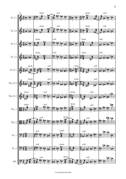 canon für Streichorchester (2014) canon für Streichorchester (2014)
