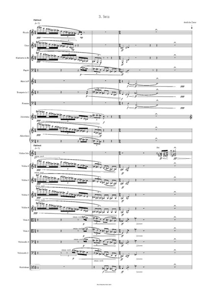 Passage mit J. B. Musik für Violine und Kammerorchester Passage mit J. B. Musik für Violine und Kammerorchester