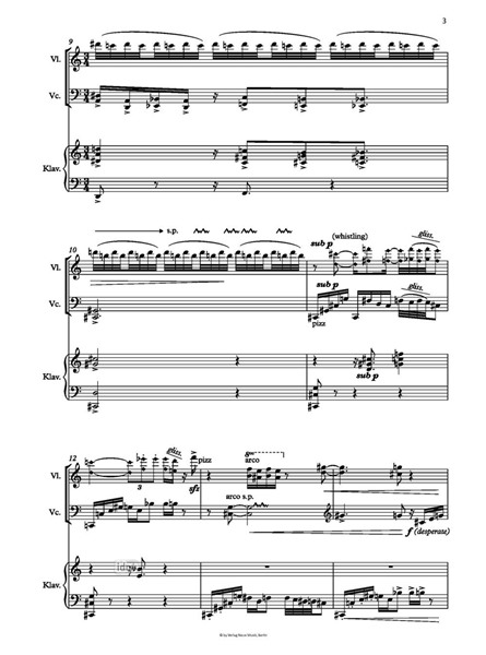 Triage für Klaviertrio (2020) Triage für Klaviertrio (2020)