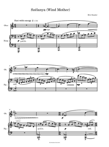 Szélanya für Oboe und Harfe (2024) Szélanya für Oboe und Harfe (2024)