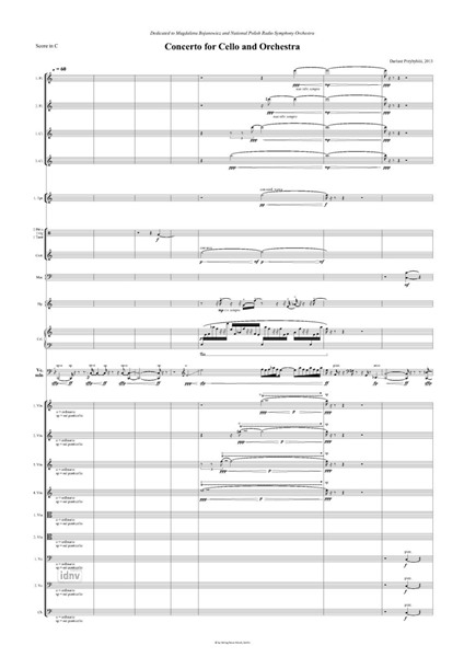 Concerto for Cello and Orchestra für Cello und Orchester (2013) Concerto for Cello and Orchestra für Cello und Orchester (2013)