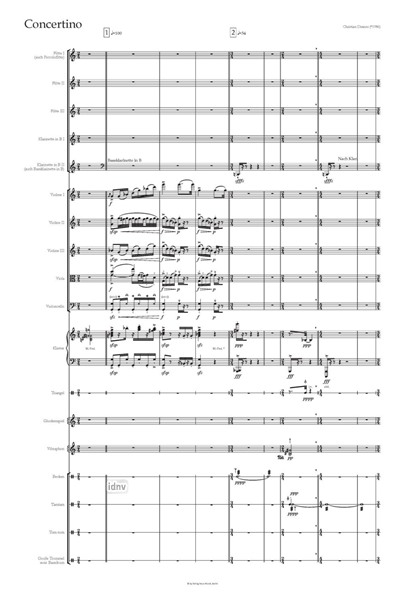 Concertino für Orchester (2014) Concertino für Orchester (2014)