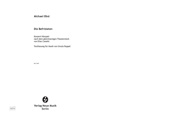 Die Befristeten für Ensemble (2013) Die Befristeten für Ensemble (2013)