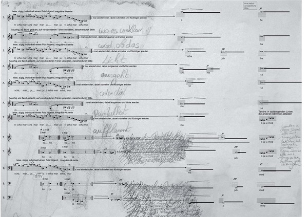 imanijala für 12 Solostimmen (je 3 SATB) imanijala für 12 Solostimmen (je 3 SATB)
