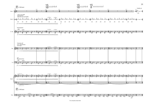 Selbsthenker II für Elektronik und Ensemble Selbsthenker II für Elektronik und Ensemble