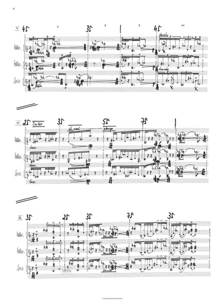 „Ma quell‘ anno la primavera stentava a farsi avanti…“ für Ensemble (1987/88) „Ma quell‘ anno la primavera stentava a farsi avanti…“ für Ensemble (1987/88)