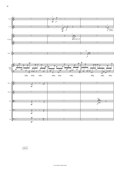 Klavierkonzert op. 29 für Klavier und Orchester Klavierkonzert op. 29 für Klavier und Orchester