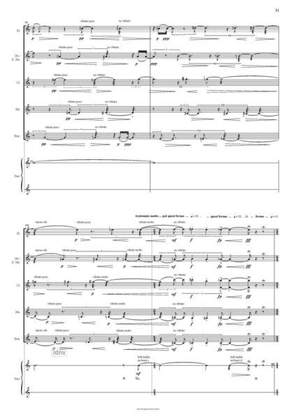 De Materia Subtilis et Complexa für Bläserquintett und Klavier (2014) De Materia Subtilis et Complexa für Bläserquintett und Klavier (2014)