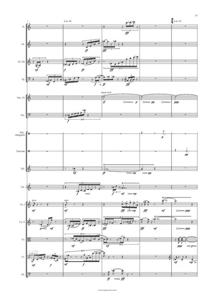 Drei Situationen für Kammerensemble (1988) Drei Situationen für Kammerensemble (1988)