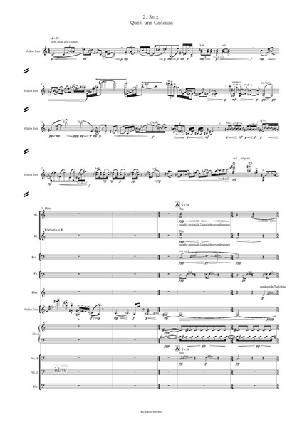 Passage mit J. B. Musik für Violine und Kammerorchester Passage mit J. B. Musik für Violine und Kammerorchester