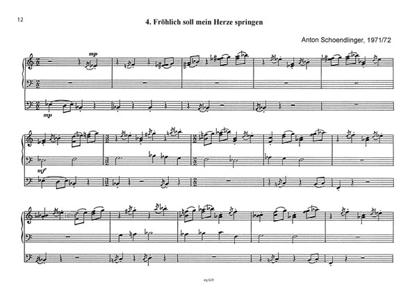 15 Choralvorspiele und Anhang für Orgel (1971/72) 15 Choralvorspiele und Anhang für Orgel (1971/72)