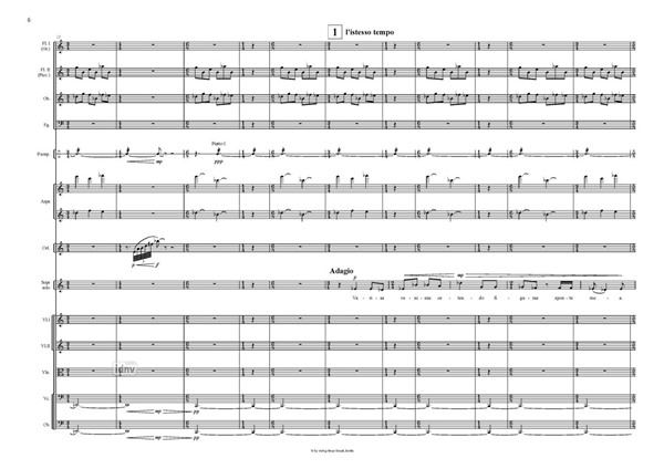 Epigramm IV Fassung für Sopran (oder Tenor) und Kammerorchester Epigramm IV Fassung für Sopran (oder Tenor) und Kammerorchester