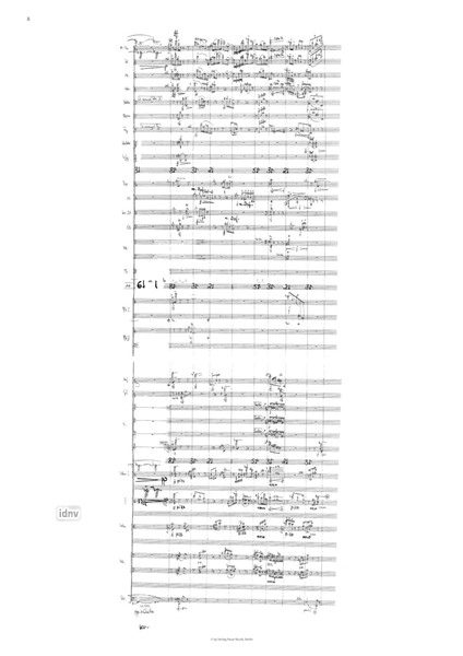 Sinfonia für großes Orchester (1995/97, rev. 2008) Sinfonia für großes Orchester (1995/97, rev. 2008)
