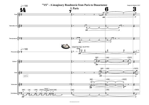 Ys für Ensemble (2012) Ys für Ensemble (2012)