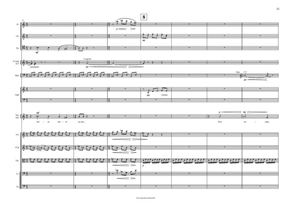 Epigramm II Fassung für Tenor und Kammerorchester Epigramm II Fassung für Tenor und Kammerorchester