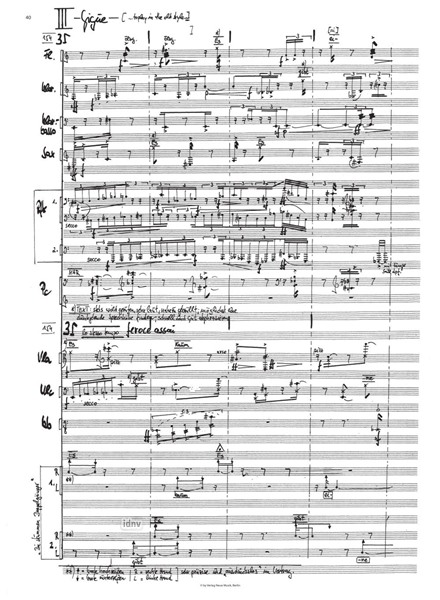 „Ma quell‘ anno la primavera stentava a farsi avanti…“ für Ensemble (1987/88) „Ma quell‘ anno la primavera stentava a farsi avanti…“ für Ensemble (1987/88)