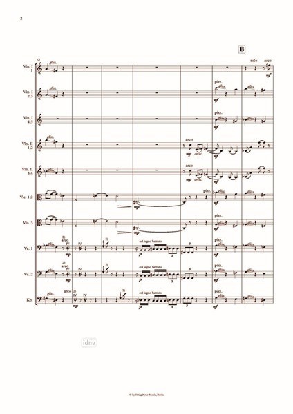 De la profondeur op. 104 für Streichorchester (2012) De la profondeur op. 104 für Streichorchester (2012)