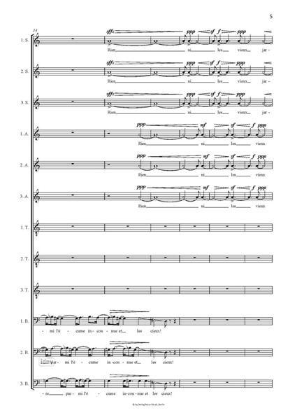 Brise Marine für 12-stimmiges Vokalensemble oder gemischten Chor (2012) Brise Marine für 12-stimmiges Vokalensemble oder gemischten Chor (2012)