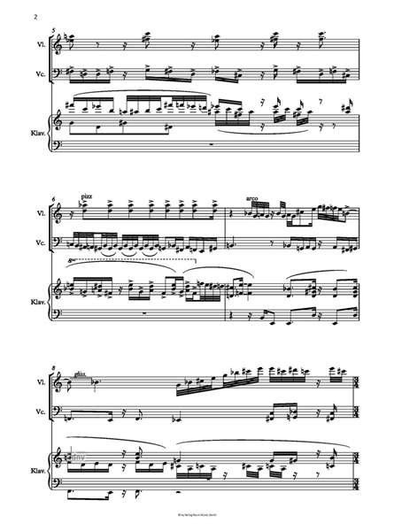 Triage für Klaviertrio (2020) Triage für Klaviertrio (2020)