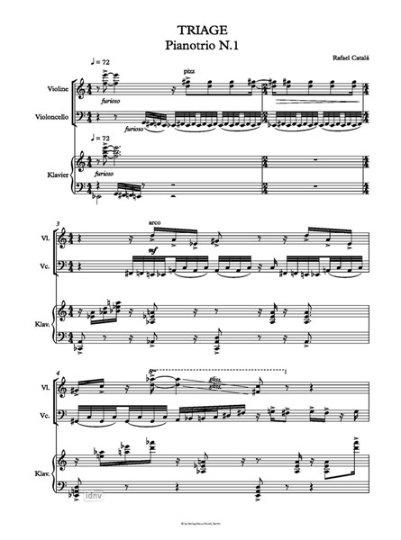 Triage für Klaviertrio (2020) Triage für Klaviertrio (2020)