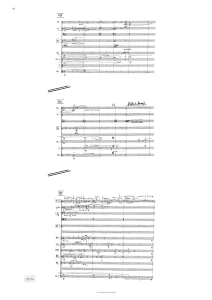 Sinfonia für großes Orchester (1995/97, rev. 2008) Sinfonia für großes Orchester (1995/97, rev. 2008)