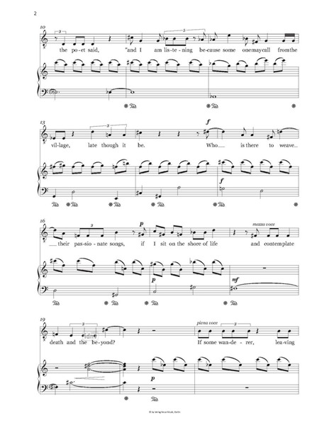 Beyond the Garden für Tenor und Klavier Beyond the Garden für Tenor und Klavier