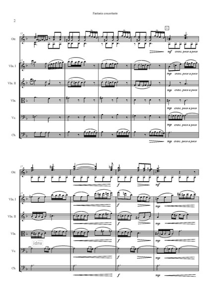Fantasia Concertante für Solo-Gitarre und Streichorchester Fantasia Concertante für Solo-Gitarre und Streichorchester