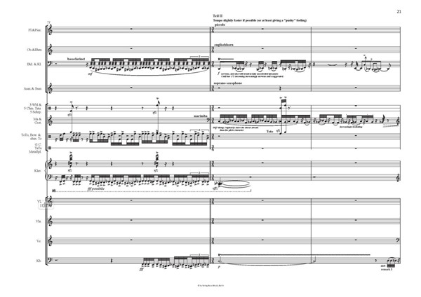 Kammermusik III für Ensemble (2003/04) Kammermusik III für Ensemble (2003/04)