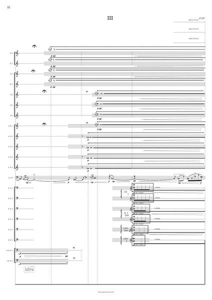 Objets sonores für 23 Flöten Objets sonores für 23 Flöten