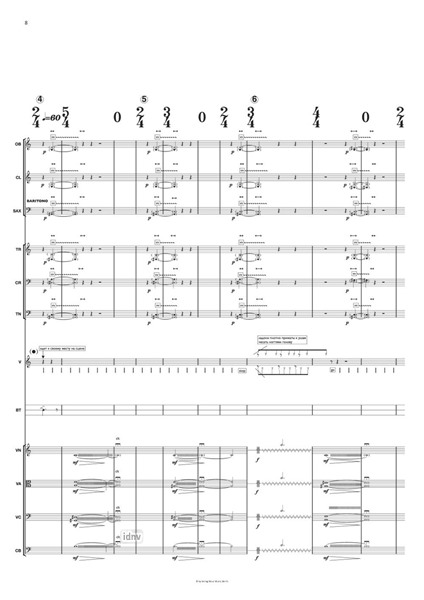 Scompositio für Frauenstimme (mit Klavier, chromatischer Mundharmonika), geteiltes Ensemble und Klangprojektion (2014) Scompositio für Frauenstimme (mit Klavier, chromatischer Mundharmonika), geteiltes Ensemble und Klangprojektion (2014)