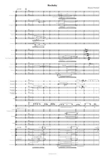 Rockaby für Stimme und Orchester (2016) Rockaby für Stimme und Orchester (2016)