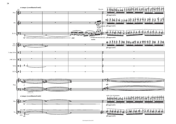 Klingende Fäden für Ensemble (2016) Klingende Fäden für Ensemble (2016)