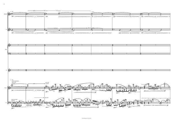 Untitled No. 6 für Flöte/Bassflöte, Klarinette/Bassklarinette, Klavier, Sopran, Violine und Violoncello (2010) Untitled No. 6 für Flöte/Bassflöte, Klarinette/Bassklarinette, Klavier, Sopran, Violine und Violoncello (2010)