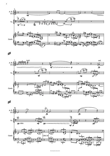 Ex sequi für Sprecher und 10 Instrumente (1995) Ex sequi für Sprecher und 10 Instrumente (1995)