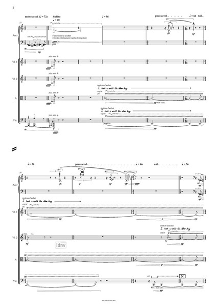 I lost a world the other day für Akkordeon und Streichquartett (2015) I lost a world the other day für Akkordeon und Streichquartett (2015)