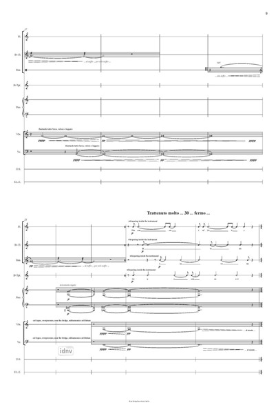 Mnemosyne für Ensemble, Zuspiel und Live-Elektronik (2015) Mnemosyne für Ensemble, Zuspiel und Live-Elektronik (2015)