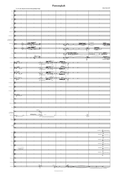 Pamungkah für Orchester (2008) Pamungkah für Orchester (2008)